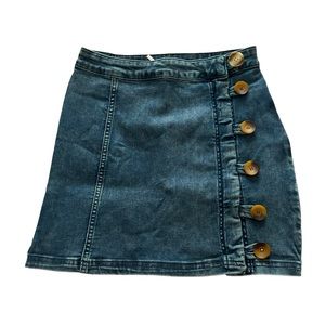 Free People Denim Skirt - Size 4